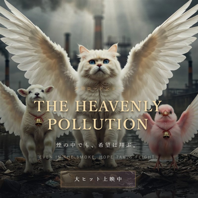 THE HEAVENLY POLLUTIONのポスタービジュアル